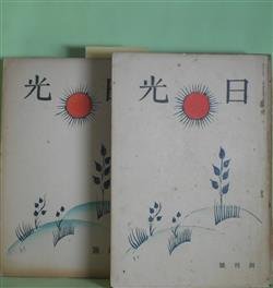 画像1: 日光　大正13年4、6〜9、11〜12月（第1巻第1号〜9号）　計7冊　北原白秋、木下利玄、川田順、土岐善麿、釈迢空、吉植庄亮、森園豊吉、四海民蔵、島崎藤村、武者小路実篤、長與善郎、志賀直哉、里見?、岸田劉生、古泉千樫、前田夕暮、三ケ島葭子、原阿佐緒、松村みね子、生方敏郎　ほか/津田青楓　表紙絵・裏絵・扉絵/中川紀元　カツト