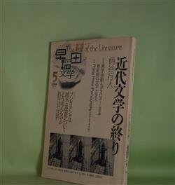 画像1: 早稲田文学　2004年5月（第29巻第3号）―近代文学の終り（柄谷行人）、数学的なもの、力学的なもの（池田雄一）、問題点は伝わりますか（大塚英志）、アンケート・ブンガクシャは派兵と改憲についてどう考えるのか（向井豊昭、四方田犬彦、阿刀田高、村上春樹、蓮實重彦ほか）ほか　柄谷行人、池田雄一、大塚英志、青木純一、丸川哲史　ほか/向井豊昭、四方田犬彦、阿刀田高、村上春樹（事務所）、蓮實重彦　ほかアンケート回答