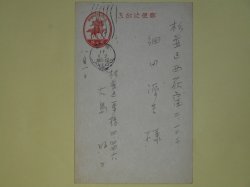 画像1: 大島好子（芝木好子）葉書（細田源吉宛）　大島好子（芝木好子）