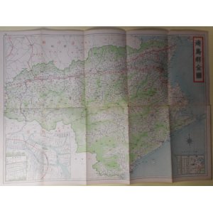 画像: 帝国府県地図　徳島県