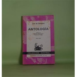 画像: Antologia（Coleccion Austral）　Luis de Gongora