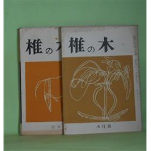 画像: （短歌雑誌）　椎の木　昭和32年6月〜33年7・8月（第11巻第6号〜12巻7号）のうち計7冊―歌集「空間格子」のこと（安永蕗子）、万葉集女流歌人の歌（一瀬幸子）、花伝随想（宮川久子）、歌集「海盈たず」（安永蕗子）、私と短歌（藤田頼子）、「はだしの恋唄」小論（安永蕗子）ほか　安永信一郎　編/安永蕗子、一瀬幸子、宮川久子、藤田頼子、渡辺清隆、田辺信晴、中林美恵子、坂本みね子、夏原壬生　ほか