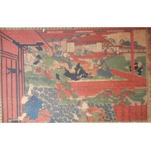 画像: 一雄斎國輝（二代歌川國輝）　「仮名手本忠臣蔵三段目」　一雄斎國輝（二代歌川國輝）　画