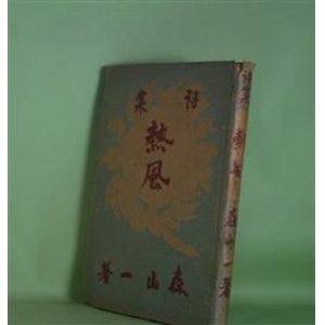 画像: 詩集　熱風　森山一　著