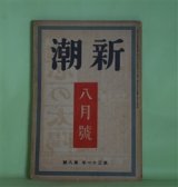 画像: 新潮　昭和9年8月（第31年第8号）―何田勘太ショオ（村山知義）、霧ヶ峰スキー場（小山いと子）、傾家の人（阪中正夫）、生きるための文学（尾崎士郎）、恋及び恋歌（折口信夫）、幽霊花火（岡本綺堂）ほか　村山知義、小山いと子、阪中正夫、尾崎士郎、折口信夫、阿部知二、岡本綺堂、田村泰次郎　ほか