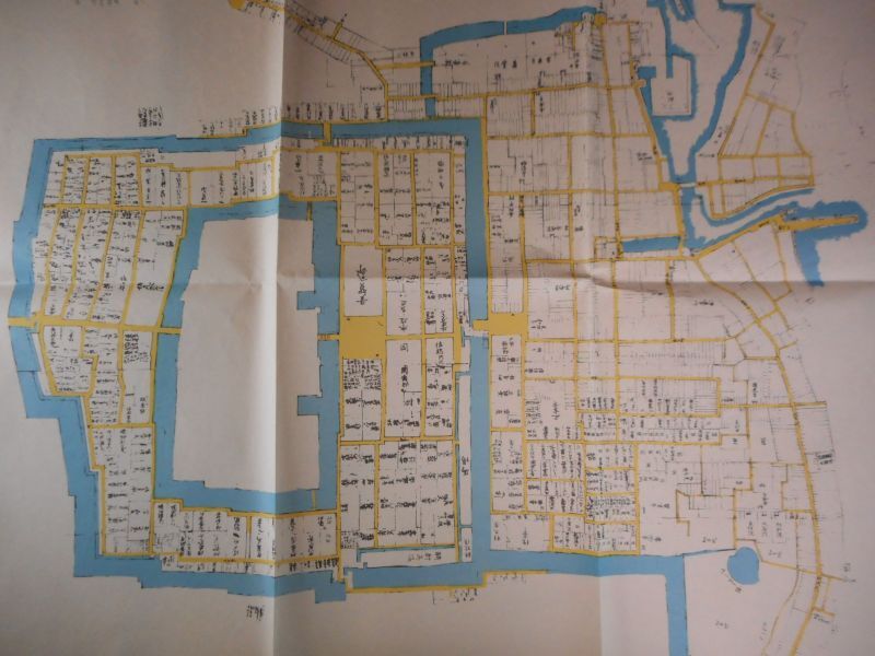 画像1: 文政11年　丸亀城下図　（複製）