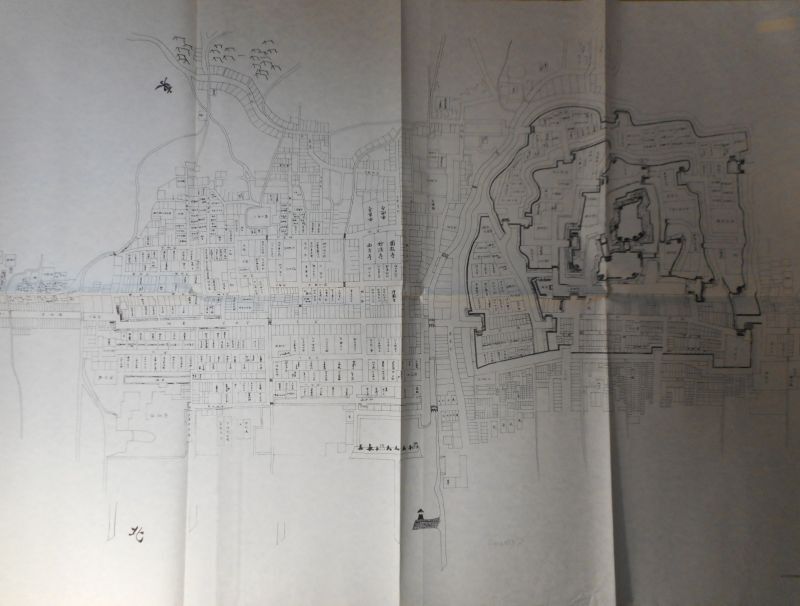 画像1: （岸和田城下図）　家中屋敷明細図（写）　（複製）