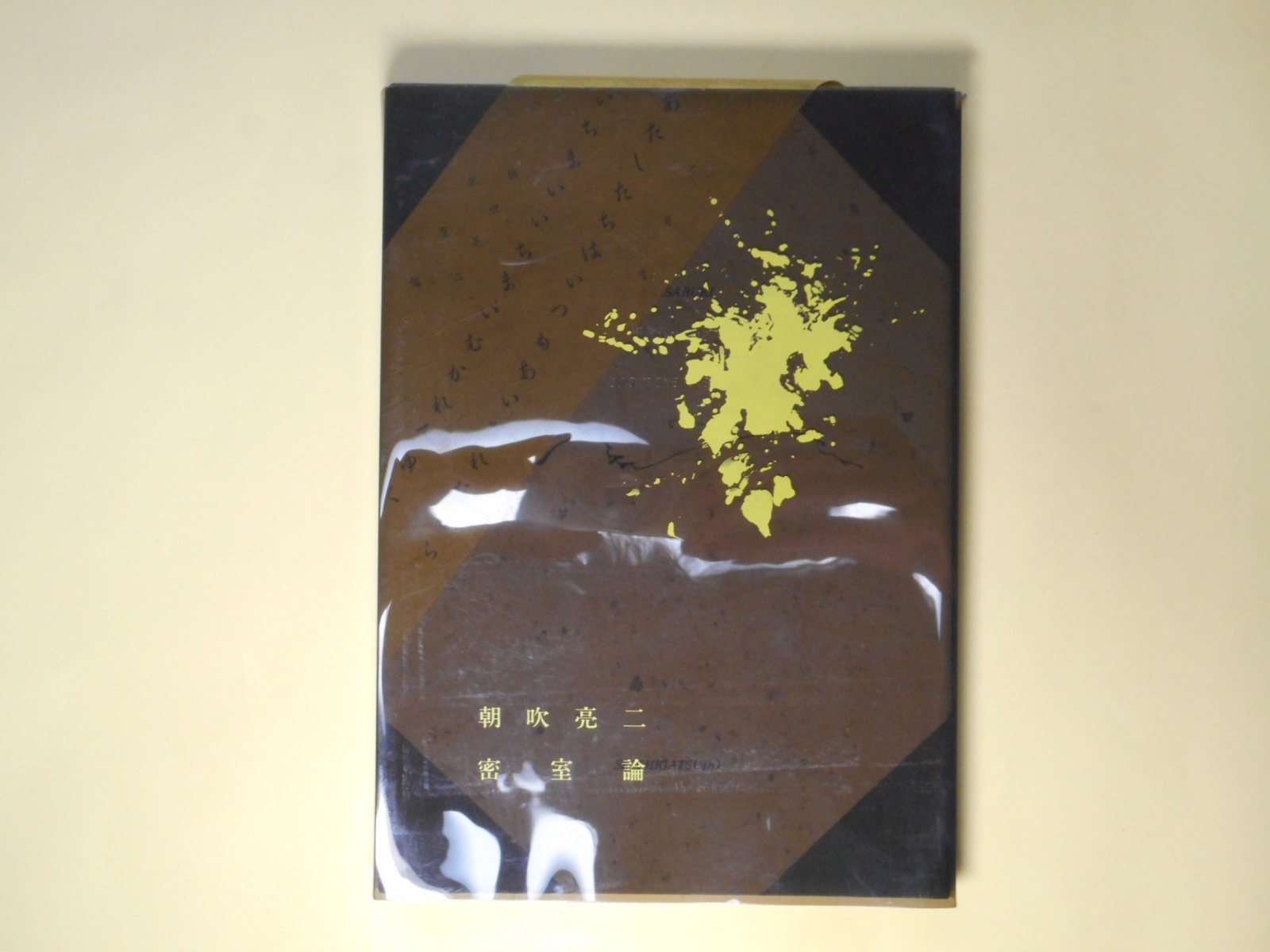 画像1: 密室論　朝吹亮二　著